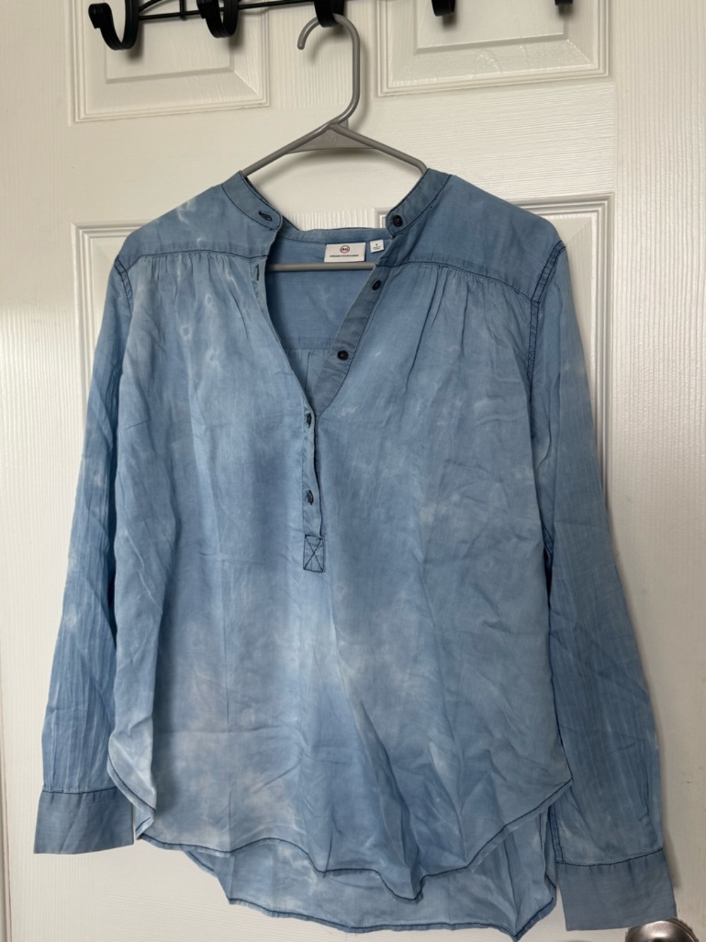 👕Ag Adriano Goldschmied Front Henley Shirt👕